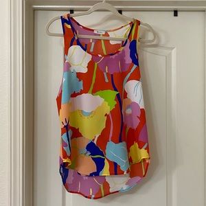Everly Multicolor floral tank top - Medium